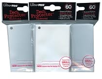 Ultra Pro Card Supplies YuGiOh Sized Deck Protector Sleeves White 60 Count x3
