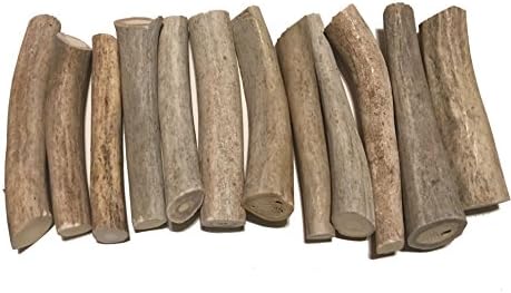 12 Pack- Small 4"-5" All Natural Deer Antler Dog Chews - WhiteTail Naturals Brand