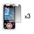 3 Pack of Premium Reusable LCD Screen Protectors for Motorola Rival A455 [Accessory Export Packaging]