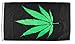 Flagge Cannabis schwarz - 90 x 150 cm