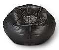 Ace Bayou ABC Life Style Furniture Large Bean Bag, Matte Black