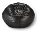 Ace Bayou Black Matte Round Large Bean Bag