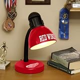 Detroit Red Wings Memory Company Goose-neck Desk Lamp NHL Hockey Fan Shop Sports Team Merchandise