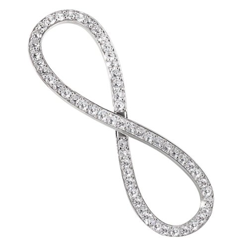 Goldmaid Damen-Collier Endless Fantasy 925 Sterlingsilber 50 klare Zirkonia Pa C4980S Preisvergleich