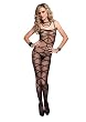 Leg Avenue Women's Criss Cross Sheer Body Stocking