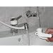 Selbst und an jeden Hahn installierbares Mini-Bidet als WC- / Hygiene- / Intim-Duschsystem;