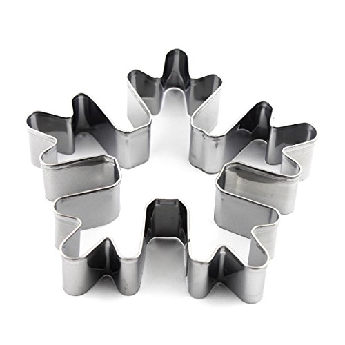 Eoonfirst Snowflake Stainless Steel Cookie Cutter
