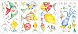 Sea Creatures Tropical Fish Bath Wall Stickers