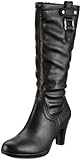 Queens ECL 0916 black 1952200, Damen Stiefel, Schwarz (black 00), EU 42