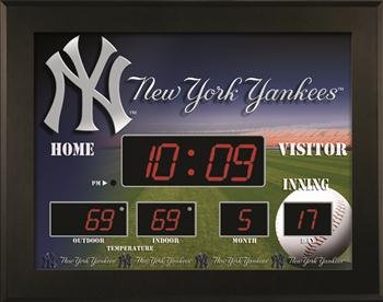 New York Yankees Deluxe Illuminated Scoreboard