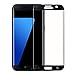 S7 Edge Screen Protector, Dokpav® Ultra Slim Samsung Galaxy S7 Edge 3D Tempered Glass Full Screen Protector, Protective Film Anti-scratch Anti-fingerprint for S7 Edge (Black)