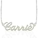 Sterling Silver Personalized Name Necklace - Custom Made Any Name