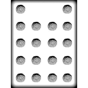 1 rose Hard Candy Mold: 1 Count by CKP