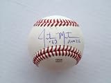 Cleveland Indians JUSTIN MASTERSON Signed Autographed Baseball COA
