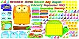 Animal Friends Yearly Calendars BBS