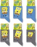Eigenschaften SpongeBob Socken / Spongebob Schwammkopf 6 Paar Socken im Set - Grösse 31 - 34