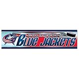 NHL Hockey Columbus Blue Jackets Bumper Sticker (2-Pack)