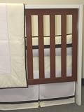 Bacati - Metro Yellow/Brown 4 Pc. Crib Bedding Set