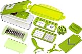 Coupe légumes multifonction,Un appareil complet, pratique et rapide à utiliser
