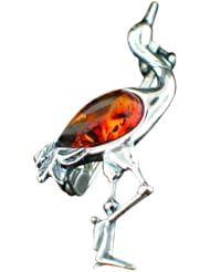 Baltic Amber Silver Jewelry - Baltic Amber (10x5mm)