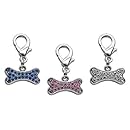 Mirage Pet Products Lobster Claw Bone Charm for Pets, Blue