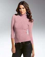 Diamond Cable Turtleneck Sweater - WEB EXCLUSIVE
