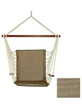 Bliss Hammocks BHC-425PE Platinum Tex Hammock Chair - Bronze/Gold