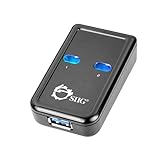 SIIG SuperSpeed USB 3.0 Switch 2-to-1 Adapter (JU-SW0012-S1)