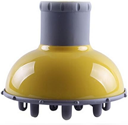 Kardiar Collapsible Diffuser for Hair Dryer Universal Finger Diffuser (Yellow)
