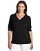 Jones New York Women's Ribbed Trim Tee
