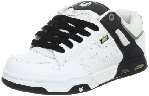 DVS Men's Enduro Heir Skate Shoe,White/Black Action Leather,7.5 M US On Sale