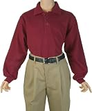 French Toast Long Sleeve Pique Polo