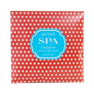 Get Fresh Spa Mineral Bath Soak Packet - 3 oz - Grapefruit