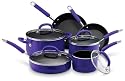 Rachael Ray 10-Piece Porcelain Enamel Cookware Sets
