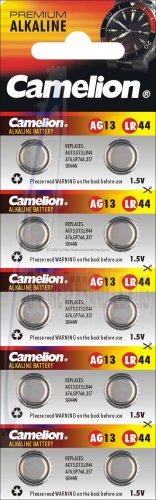 AG13 / LR44/ Typ Alkali-Mangan 10er Blister Camelion