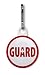 LIFEGUARD Rescue Ocean Swimming Pool Safety 1 inch White Zipper Pull Charm