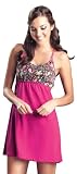Laura Fuchsia Fun Sexy High Quality Chemise Flowers #SL501030 - Made in Colombia