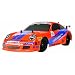 Dickie-Spielzeug 201119365 - RC Porsche 911 GT3, Ready to Run, 2-Kanal Funkfernsteuerung, abnehmbare PVC Karosserie, 27 MHz, Ma�stab 1:10, orange/blau