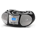 AudioSonic CD-576 CD Stereoradio (MP3, USB 2.0) silber