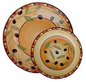 222 Fifth Tuscan Olive 5-Piece Pasta Set, Service for 4
