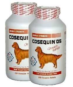 2-PACK Cosequin DS 250 Count (500 tablets) CHEWABLES