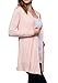 Apparel Sense A.S Womens Rayon Jersey Draped Open Front Cardigan Sweater