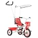 Schwinn S6750 Easy Steer Canopy Tricycle in Red/White S6750
