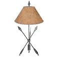 Quapaw Table Lamp by Stone County Ironworks