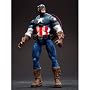 Marvel Legends Series VIII (8) Ultimate Classic 7 Inch Action Figure - Captain America without Gray Stripe on the Pants and with Wings on Head Variant