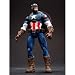 Search : Marvel Legends Series VIII (8) Ultimate Classic 7 Inch Action Figure - Captain America without Gray Stripe on the Pants and with Wings on Head Variant