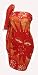 LALEELA Cadeau Fête des rétroactif Pareo Paréo Beach Wear Wrap Dress Spring Resort Mère de
