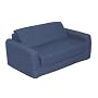 Children's Studio Chair Sleeper  Twin 38", Indigo Denim