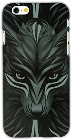 Shockproof Anti-Scratch Matte feel PC  iPhone 6/6S case[ Animal Nature Series](Black Fox)