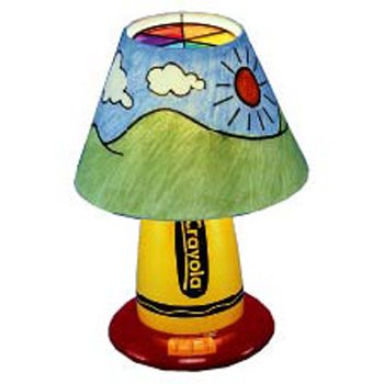 Crayola Crayon Lamp With Nightlight